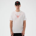 Chicago Bulls NBA Back To School White T-Shirt-Benirox