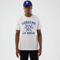 LA Dodgers MLB Back To School White T-Shirt-Benirox