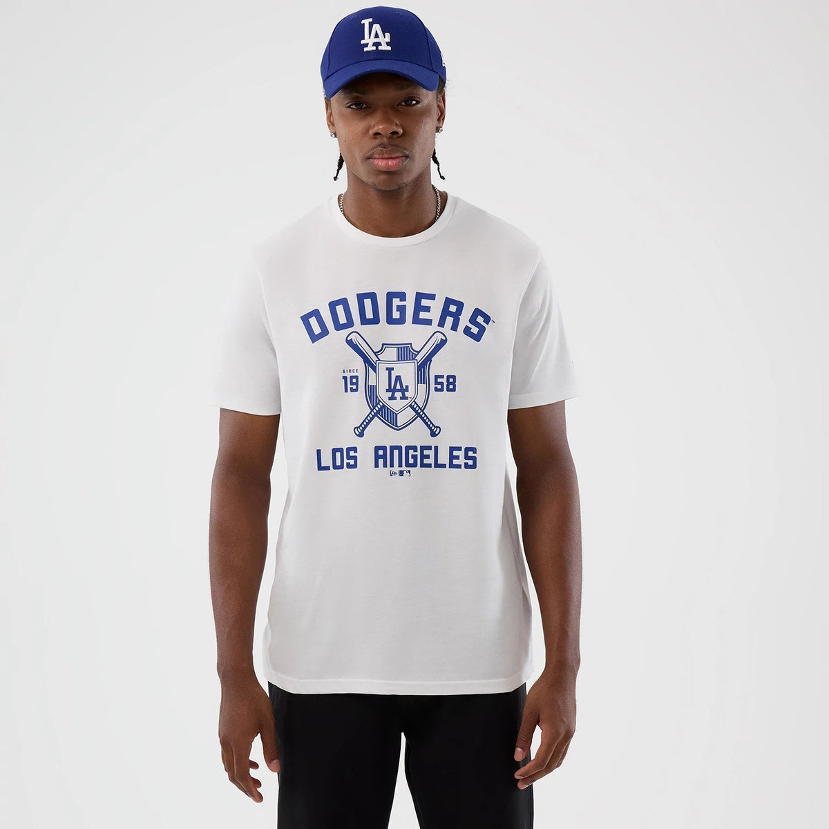 LA Dodgers MLB Back To School White T-Shirt-Benirox