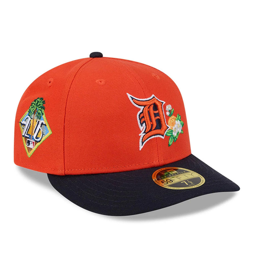 Detroit Tigers MLB Spring Training 2026 Red Low Profile 59FIFTY Fitted Cap-Benirox