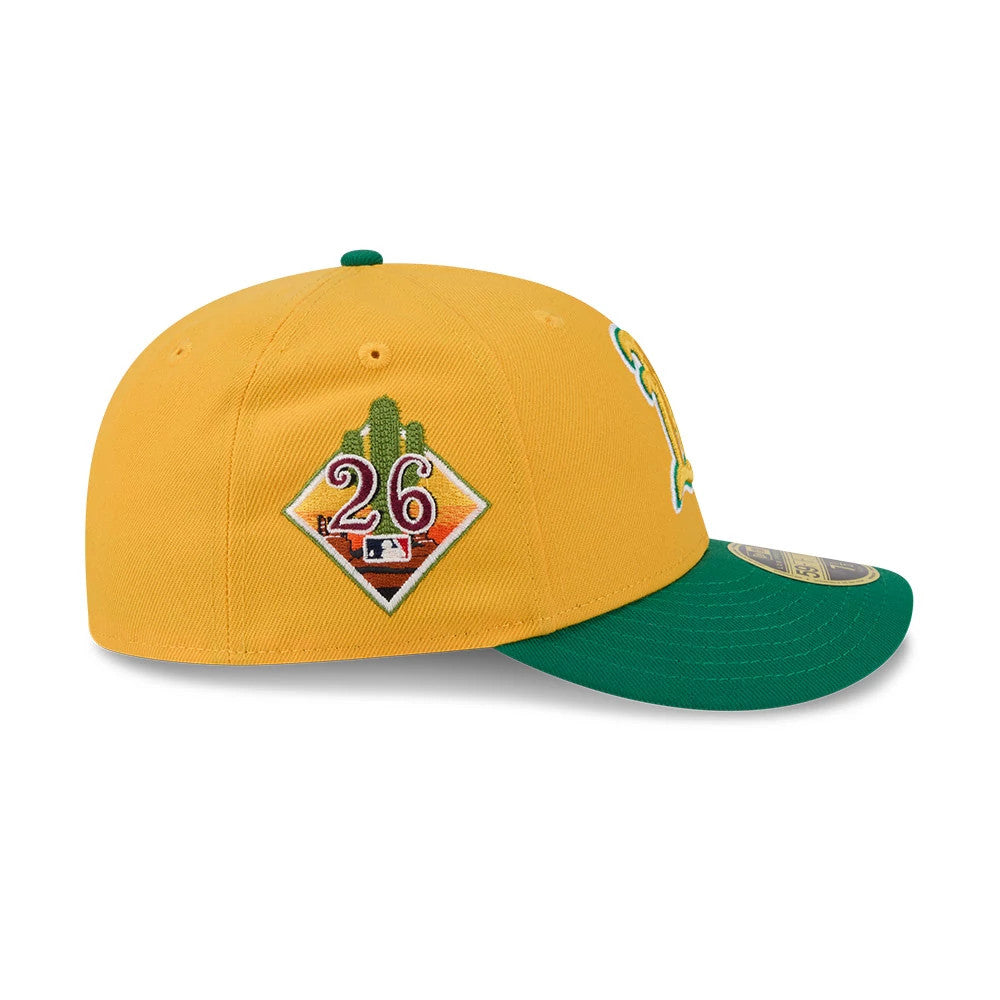 Athletics MLB Spring Training 2026 Yellow Low Profile 59FIFTY Fitted Cap-Benirox