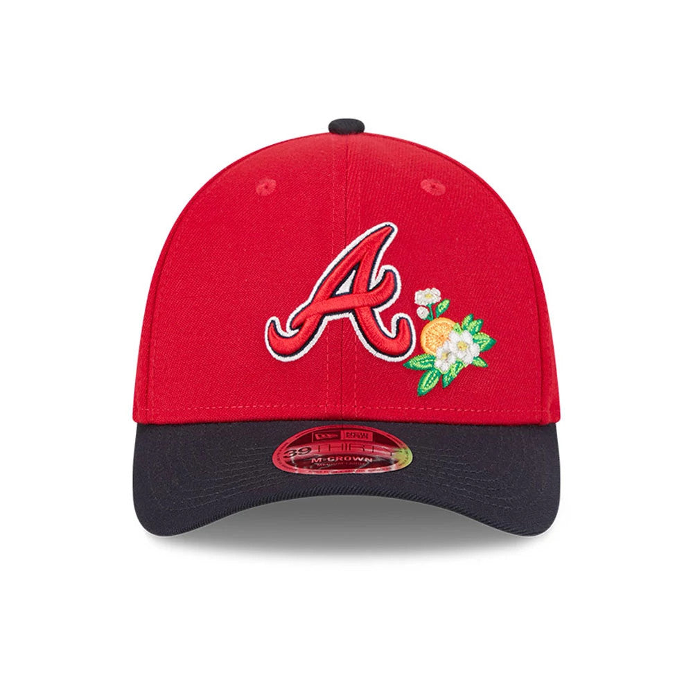 Atlanta Braves MLB Spring Training 2026 Red 39THIRTY M-Crown Stretch Fit Cap-Benirox