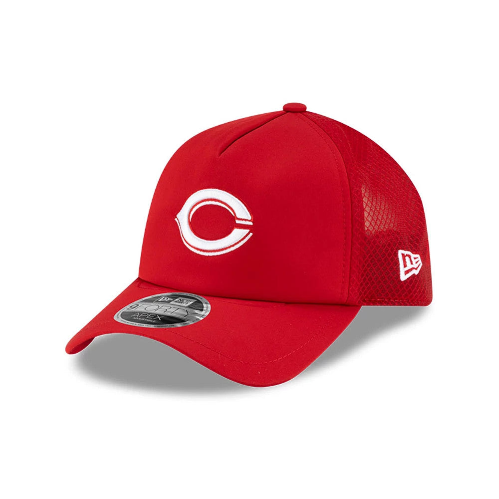 Cincinnati Reds MLB Batting Practice 2026 Red 9FORTY Apex Adjustable Cap-Benirox