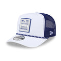 LA Dodgers MLB Lines White 9FIFTY A-Frame Snapback Adjustable Cap-Benirox