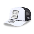 Chicago White Sox MLB Lines Black 9FIFTY A-Frame Snapback Adjustable Cap-Benirox
