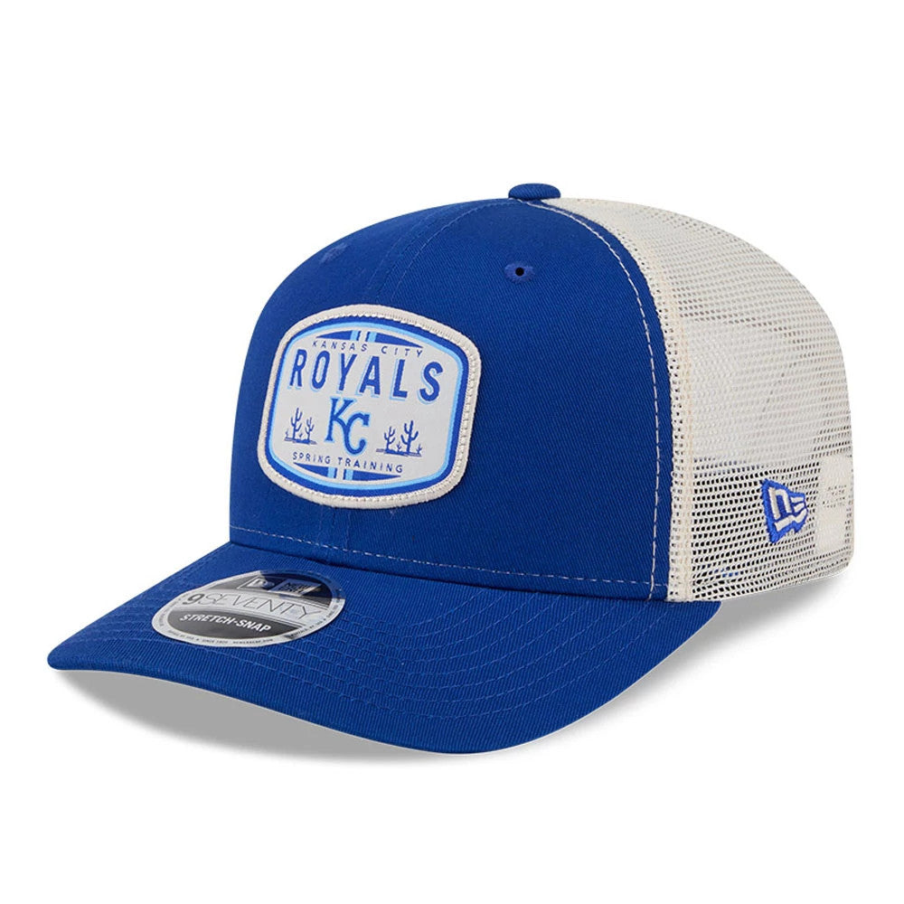 Kansas City Royals MLB Patch Blue 9SEVENTY Stretch Snap Adjustable Cap-Benirox