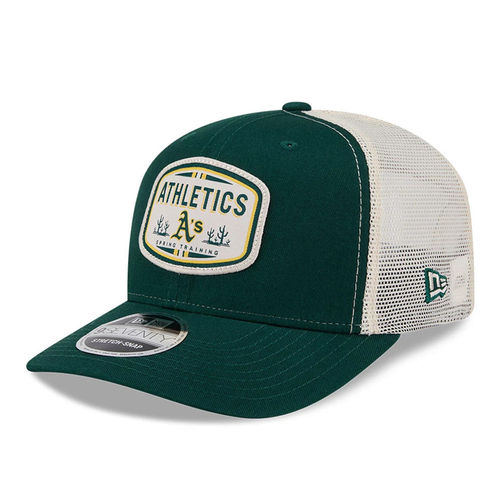 Athletics MLB Patch Dark Green 9SEVENTY Stretch Snap Adjustable Cap-Benirox