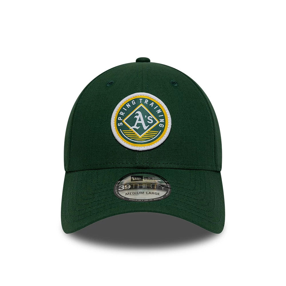 Athletics MLB Ripstop Dark Green 39THIRTY Stretch Fit Cap-Benirox