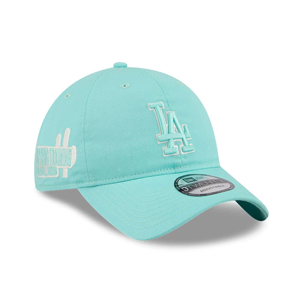 LA Dodgers MLB Colours Turquoise 9TWENTY Adjustable Cap-Benirox