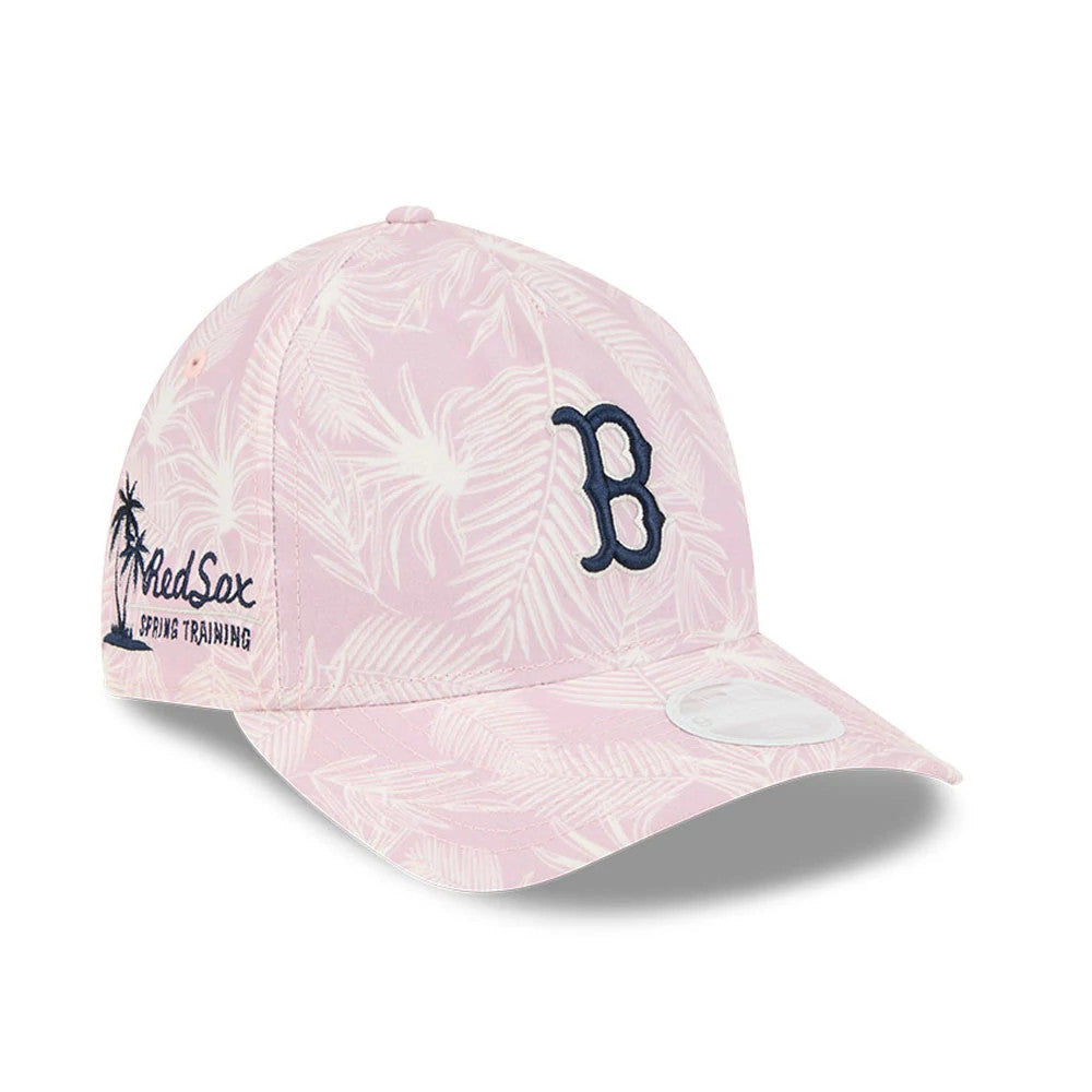 Boston Red Sox Womens MLB Pastel Pastel Pink 9TWENTY A-Frame Adjustable Cap-Benirox