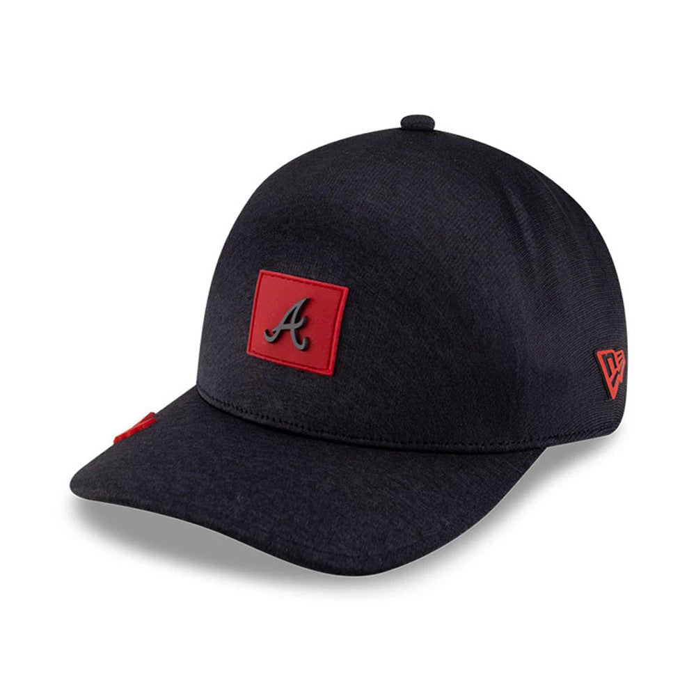 Atlanta Braves MLB Clubhouse Navy 39THIRTY Infinity Stretch Fit Cap-Benirox