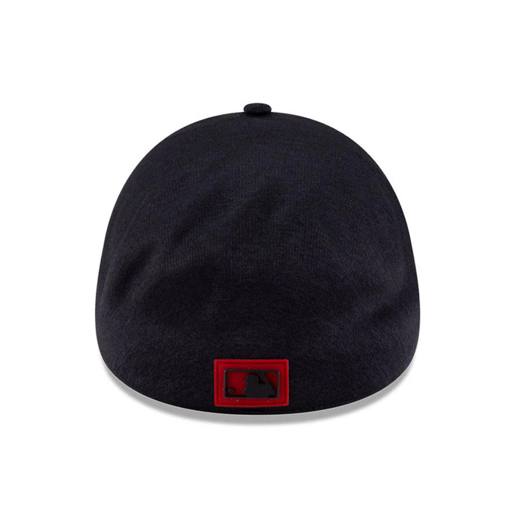 Atlanta Braves MLB Clubhouse Navy 39THIRTY Infinity Stretch Fit Cap-Benirox