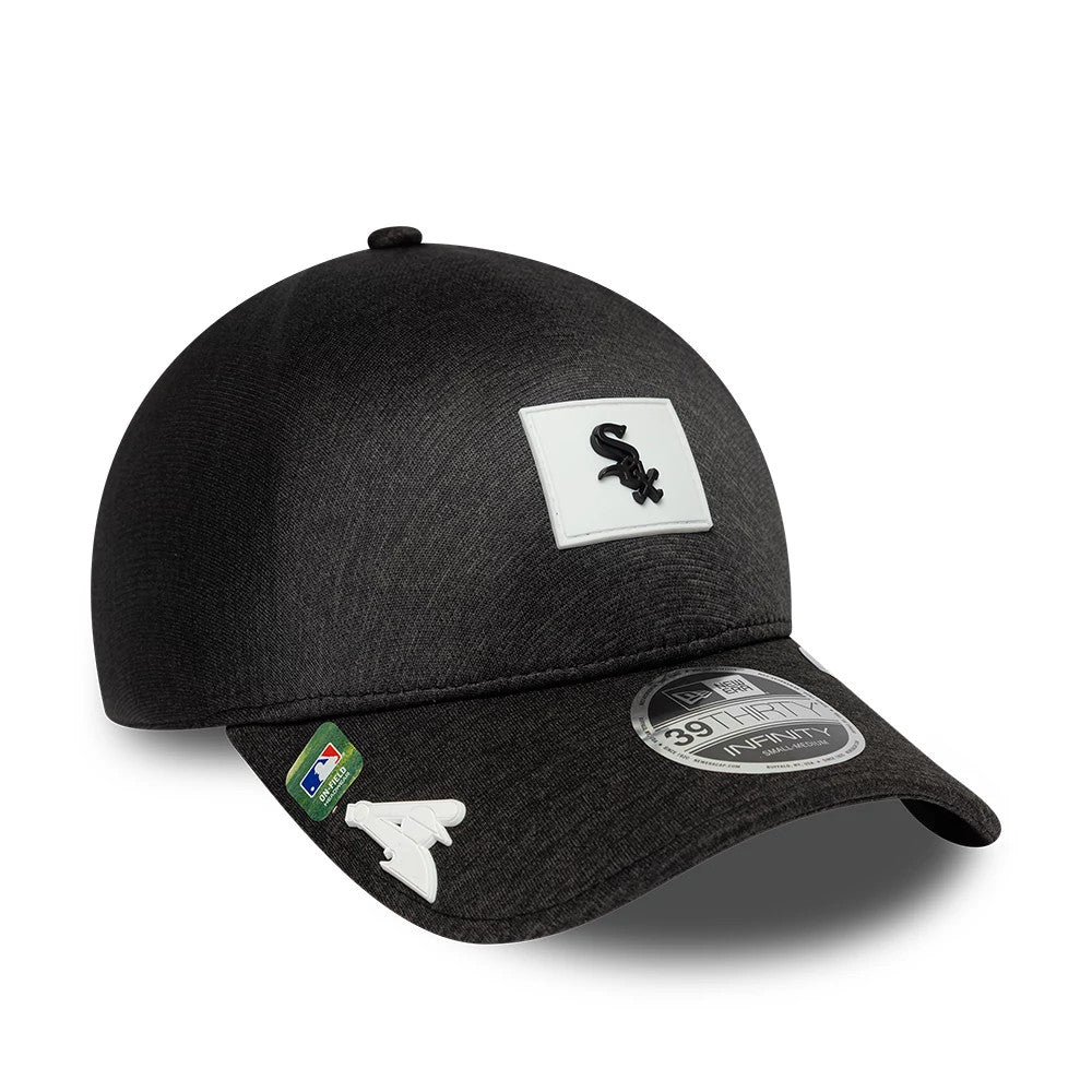 Chicago White Sox MLB Clubhouse Black 39THIRTY Infinity Stretch Fit Cap-Benirox