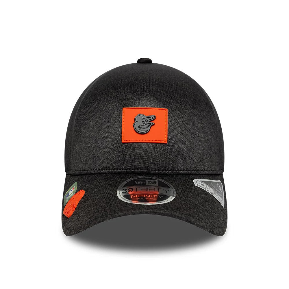 Baltimore Orioles MLB Clubhouse Black 39THIRTY Infinity Stretch Fit Cap-Benirox