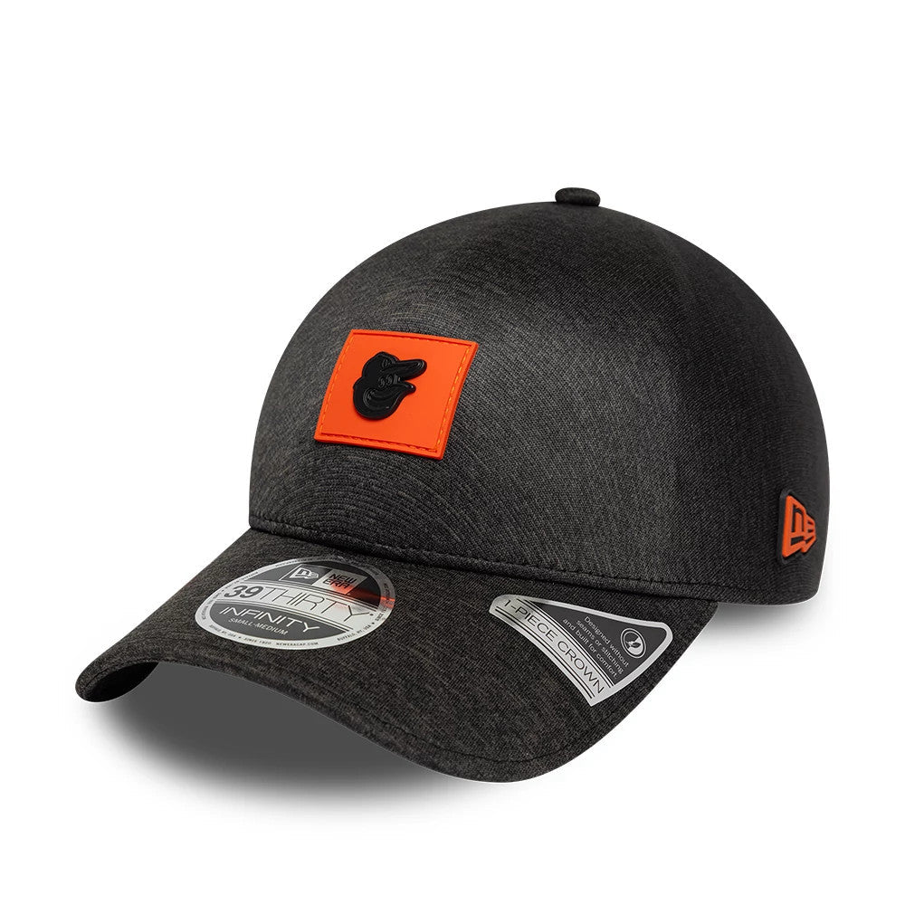 Baltimore Orioles MLB Clubhouse Black 39THIRTY Infinity Stretch Fit Cap-Benirox
