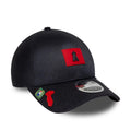 LA Angels MLB Clubhouse Black 39THIRTY Infinity Stretch Fit Cap-Benirox