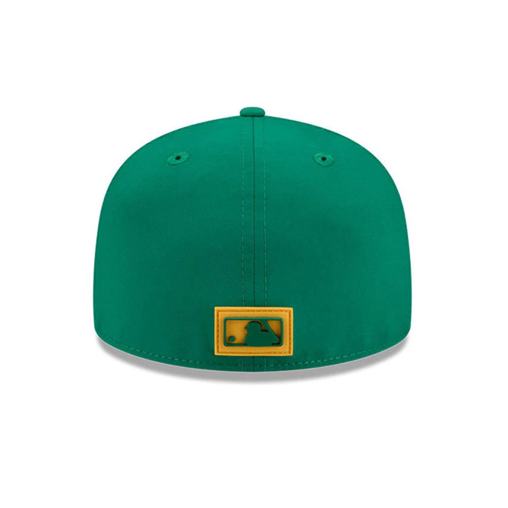 Athletics MLB Clubhouse Dark Green 59FIFTY Fitted Cap-Benirox