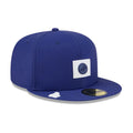 LA Dodgers MLB Clubhouse Dark Blue 59FIFTY Fitted Cap-Benirox
