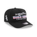 Chicago White Sox MLB Historic Black 9FIFTY A-Frame Snapback Cap-Benirox