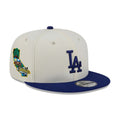 LA Dodgers MLB Localized White 9FIFTY Snapback Adjustable Cap-Benirox