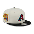 Arizona Diamondbacks MLB Localized White 9FIFTY Snapback Adjustable Cap-Benirox