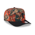 Arizona Diamondbacks MLB Leaves Bright Orange 9FIFTY A-Frame Snapback Cap-Benirox