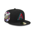 Arizona Diamondbacks MLB Hidden Hit Black 59FIFTY Fitted Cap-Benirox
