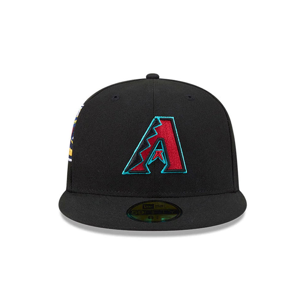Arizona Diamondbacks MLB Hidden Hit Black 59FIFTY Fitted Cap-Benirox