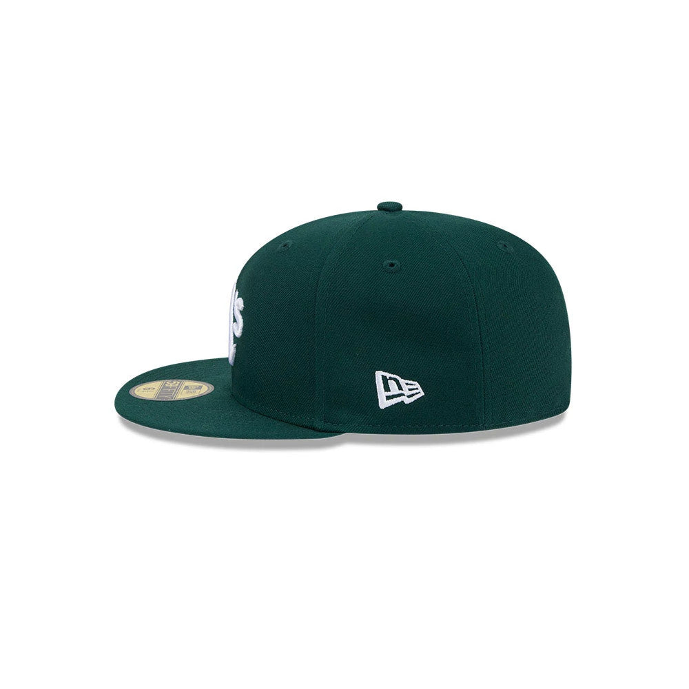 Athletics MLB Hidden Hit Dark Green 59FIFTY Fitted Cap-Benirox