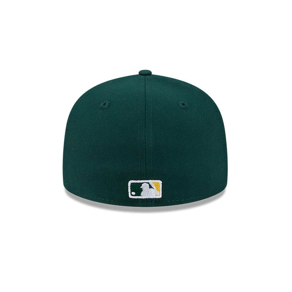 Athletics MLB Hidden Hit Dark Green 59FIFTY Fitted Cap-Benirox