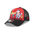 Hey Arnold Graphic Black 9FORTY A-Frame Trucker Adjustable Cap-Benirox