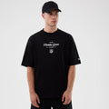 Dublin Game NFL International Series Games Black Oversized T-Shirt-Benirox