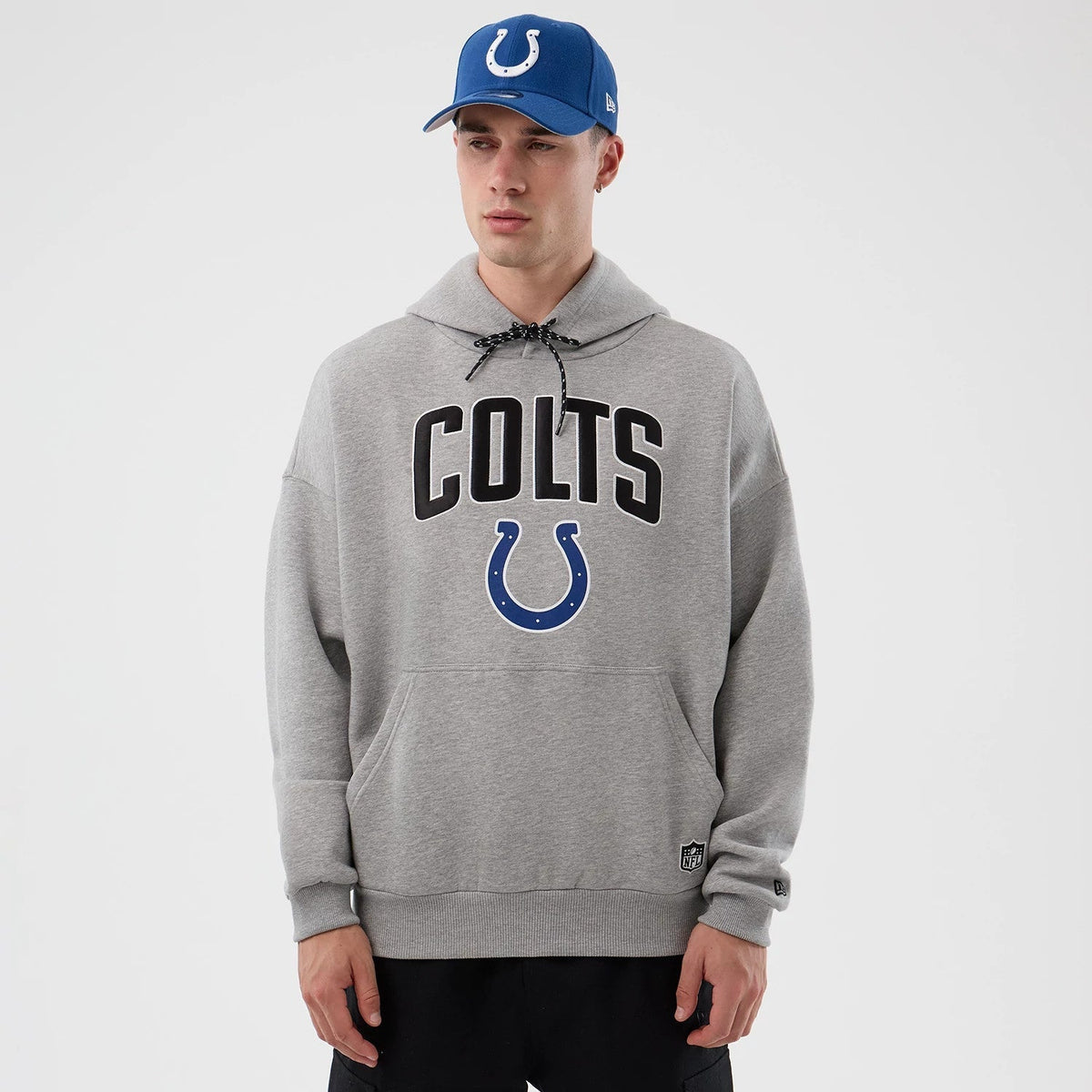Indianapolis Colts NFL International Series Games Grey Pullover Hoodie-Benirox