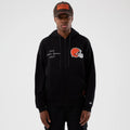 Cleveland Browns NFL International Series Games Black Full Zip Hoodie-Benirox