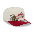 Denver Nuggets NBA Dark Red 9FIFTY A-Frame Snapback Adjustable Cap-Benirox