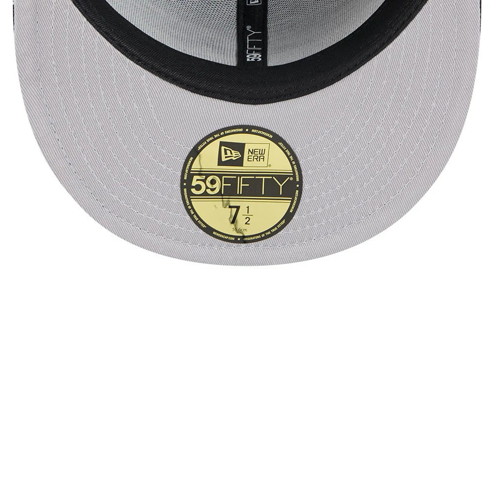 Atlanta Braves MLB Cap Scramble Black 59FIFTY Fitted Cap-Benirox