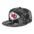 Kansas City Chiefs NFL Cap Scramble Black 59FIFTY Fitted Cap-Benirox