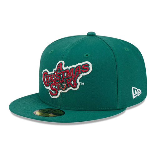 A Christmas Story Warner Brothers Green 59FIFTY Fitted Cap-Benirox