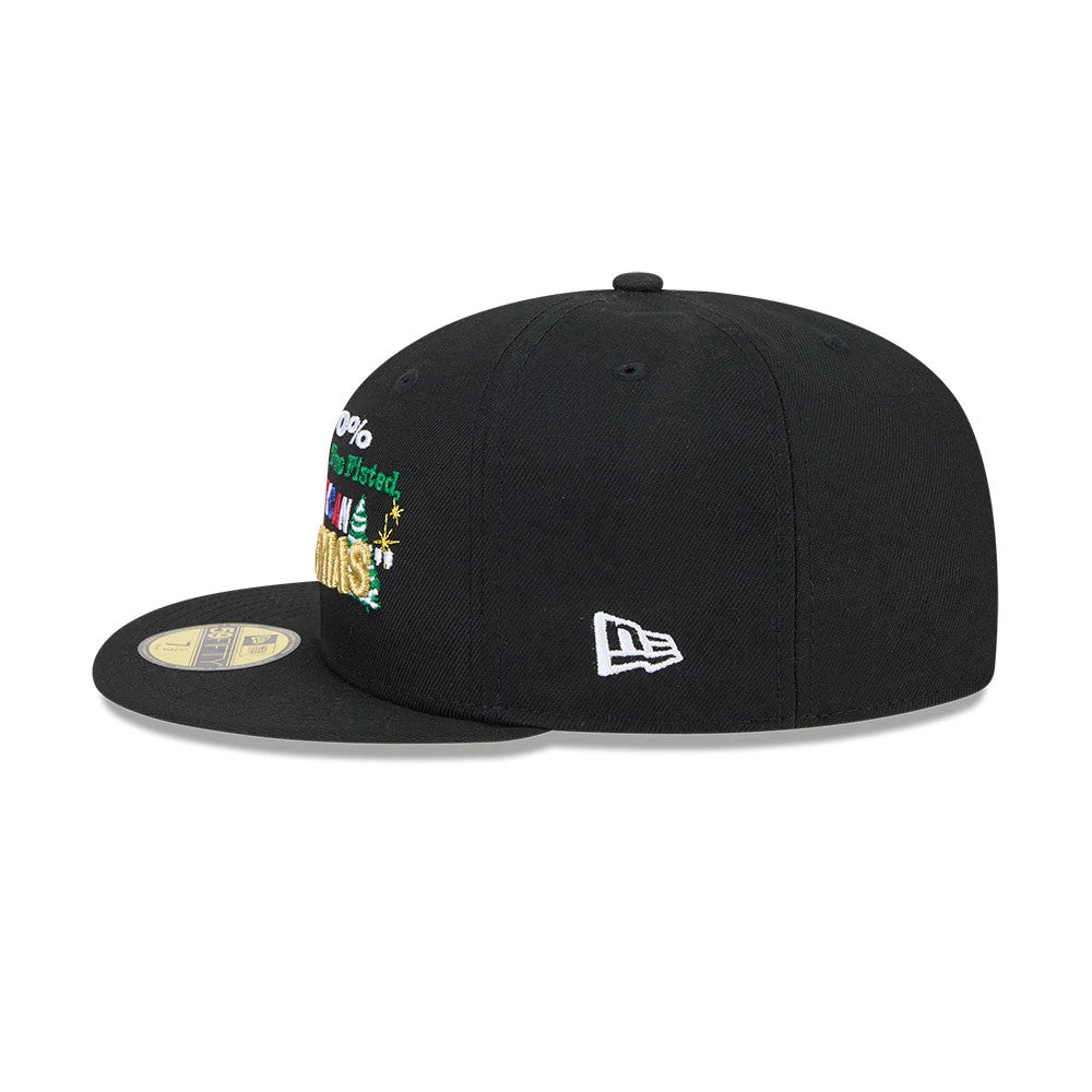 A Christmas Story Warner Brothers Black 59FIFTY Fitted Cap-Benirox