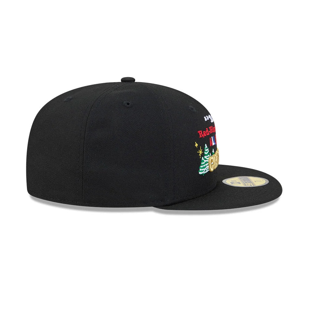 A Christmas Story Warner Brothers Black 59FIFTY Fitted Cap-Benirox