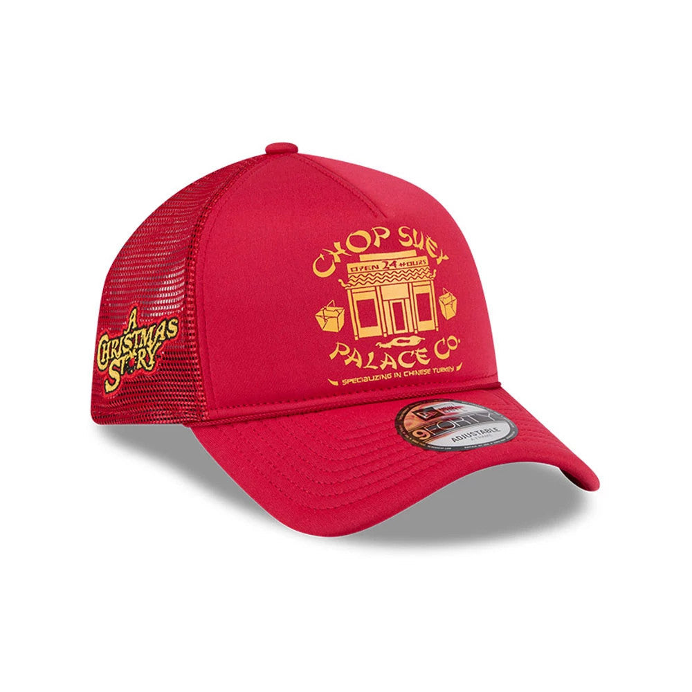 A Christmas Story Red 9FORTY A-Frame Trucker Adjustable Cap-Benirox
