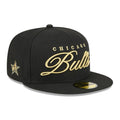 Chicago Bulls NBA All Star Game 2026 Black 59FIFTY Fitted Cap-Benirox