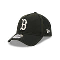 Boston Red Sox MLB Washed Canvas Black 9FORTY A-Frame Adjustable Cap-Benirox