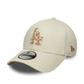 LA Dodgers Animal Print Cream 9FORTY Adjustable Cap-Benirox