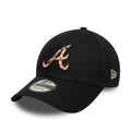 Atlanta Braves Animal Print Black 9FORTY Adjustable Cap-Benirox