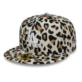 LA Dodgers MLB Leopard Black 59FIFTY Fitted Cap-Benirox
