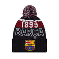 FC Barcelona Youth Core Navy Sport knit Beanie Hat-Benirox