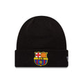 FC Barcelona Core Black Cuff knit Beanie Hat-Benirox
