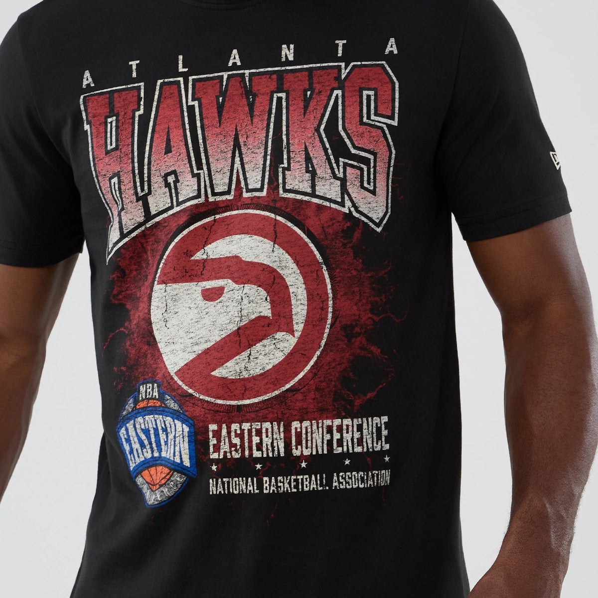 Atlanta Hawks NBA Hardwood Classic Black T-Shirt-Benirox