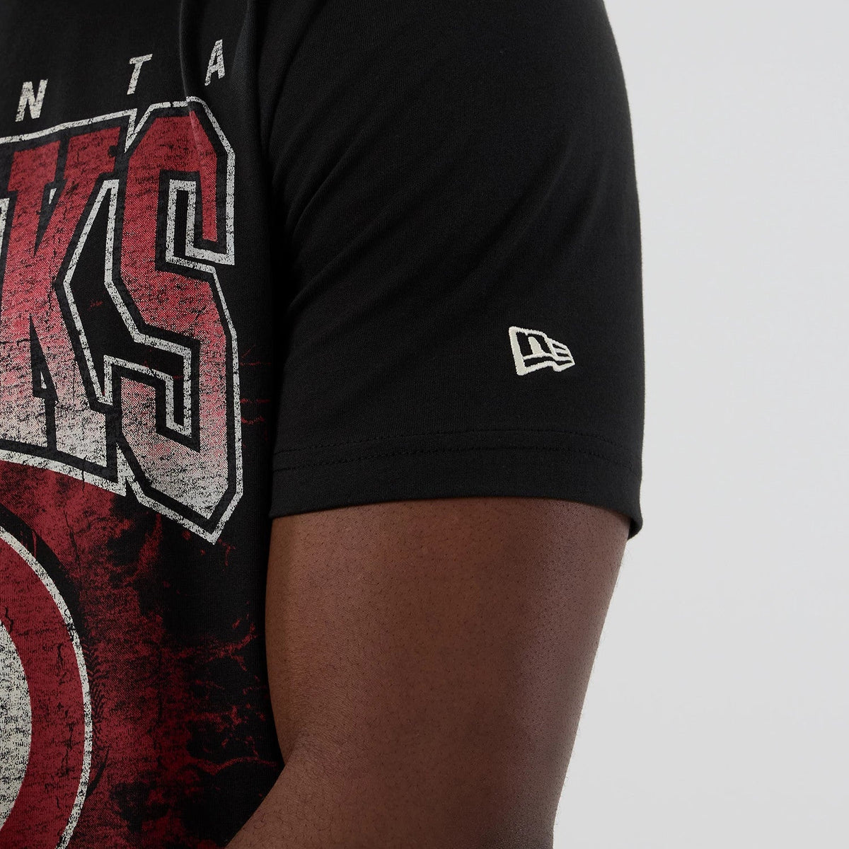 Atlanta Hawks NBA Hardwood Classic Black T-Shirt-Benirox